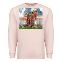 Pale Pink christian western Premium Sweatshirt - Zillion Design Studio