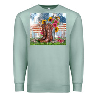 Seafoam christian western Premium Sweatshirt - Zillion Design Studio