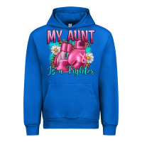 Cobalt Breast Cancer My Aunt İs A Fighter Urban Hoodie - Artiststas