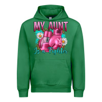 Emerald Breast Cancer My Aunt İs A Fighter Urban Hoodie - Artiststas
