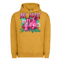 Pigment Peanut Butter Breast Cancer My Aunt İs A Fighter Urban Hoodie - Artiststas