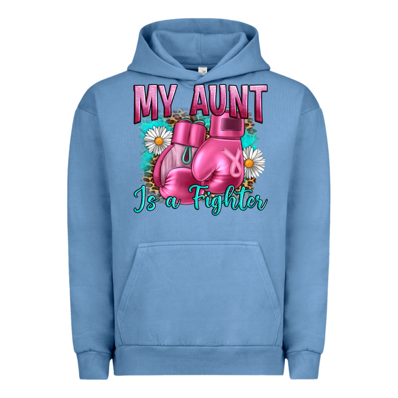 Breast Cancer My Aunt İs A Fighter Urban Hoodie by Artiststas | Teevron