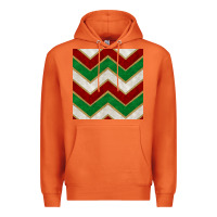 Carrot christmas stripes seamless pattern Premium Hoodie - BundleAndBundleShop