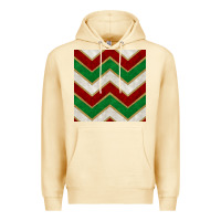 Pina Colada christmas stripes seamless pattern Premium Hoodie - BundleAndBundleShop