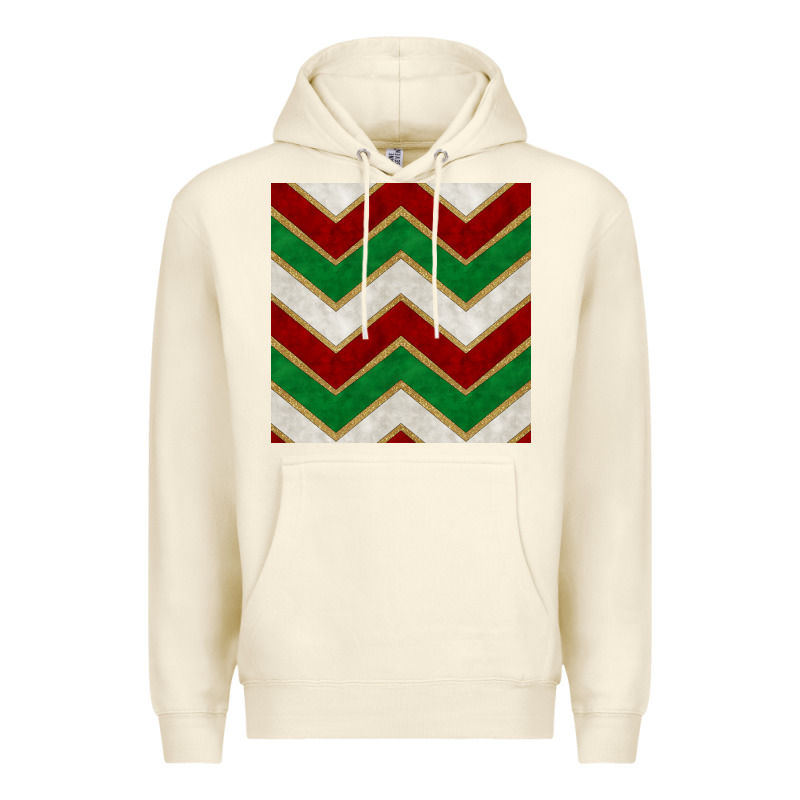 Christmas Stripes Seamless Pattern Premium Hoodie by BundleAndBundleShop | Teevron