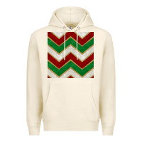 Tofu christmas stripes seamless pattern Premium Hoodie - BundleAndBundleShop