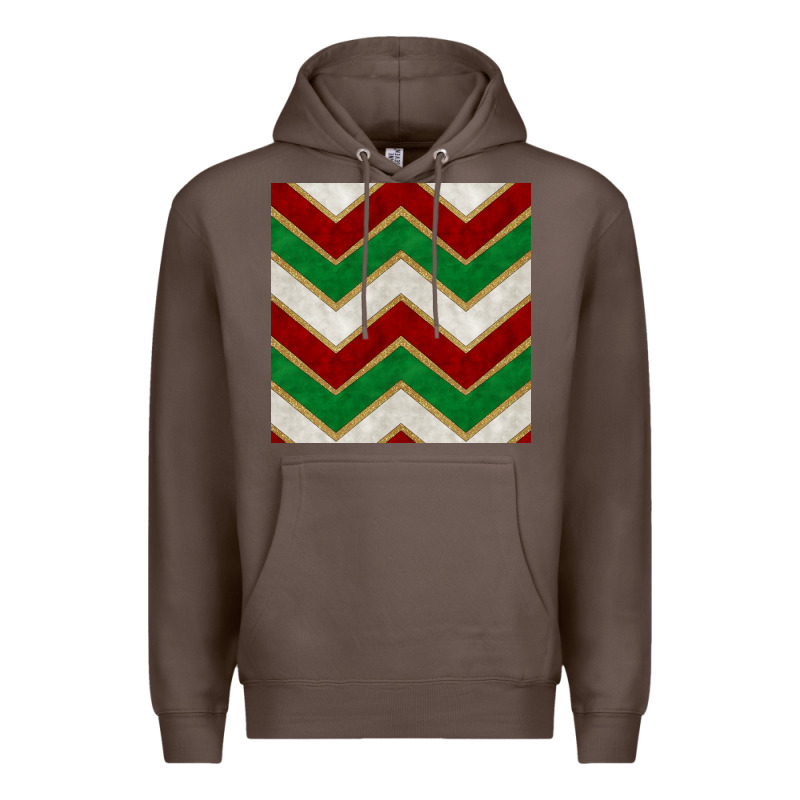 Christmas Stripes Seamless Pattern Premium Hoodie by BundleAndBundleShop | Teevron