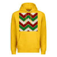 Lemon christmas stripes seamless pattern Premium Hoodie - BundleAndBundleShop