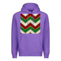 Purple christmas stripes seamless pattern Premium Hoodie - BundleAndBundleShop