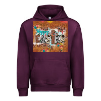 Mauve Wine happy easter cross Urban Hoodie - JahusDesignShop