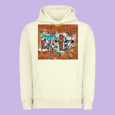 Happy Easter Cross Urban Hoodie Designed By Jahusdesignshop
