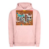 Pigment Salmon happy easter cross Urban Hoodie - JahusDesignShop