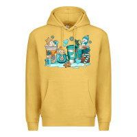 Antique Gold winter coffe cups Premium Hoodie - AdoDesignShop