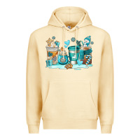 Pina Colada winter coffe cups Premium Hoodie - AdoDesignShop