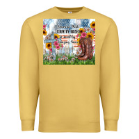 Antique Gold christian western american made country raised Premium Sweatshirt - Zillion Design Studio