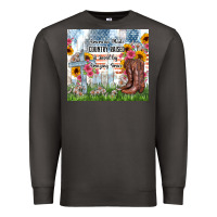 Smoke christian western american made country raised Premium Sweatshirt - Zillion Design Studio