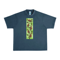 Midnight Navy dinosaur parasaurolophus pen wrap Urban Heavy Tee - Artiststas