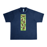 Navy dinosaur parasaurolophus pen wrap Urban Heavy Tee - Artiststas