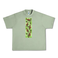 Oil Green dinosaur parasaurolophus pen wrap Urban Heavy Tee - Artiststas