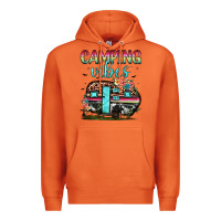 Camping Vibes Premium Hoodie | Teevron