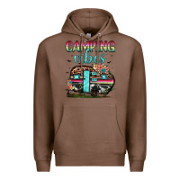 Chestnut camping vibes Premium Hoodie - JahusDesignShop