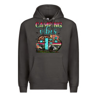 Smoke camping vibes Premium Hoodie - JahusDesignShop