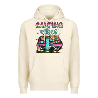 Tofu camping vibes Premium Hoodie - JahusDesignShop