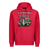 Cardinal camping vibes Premium Hoodie - JahusDesignShop