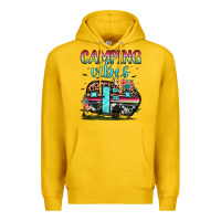 Lemon camping vibes Premium Hoodie - JahusDesignShop