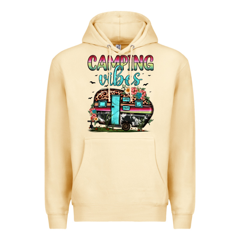 Camping Vibes Premium Hoodie by JahusDesignShop | Teevron