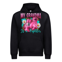 Black Breast Cancer My Grandma Is A Fighter Urban Hoodie - Artiststas