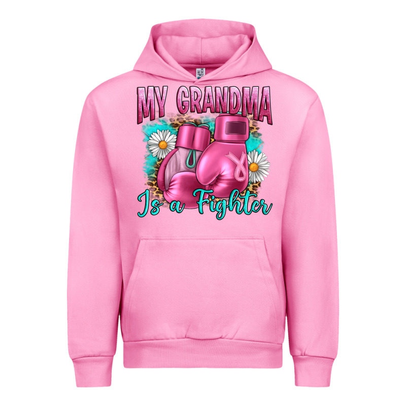 Breast Cancer My Grandma Is A Fighter Urban Hoodie by Artiststas | Teevron