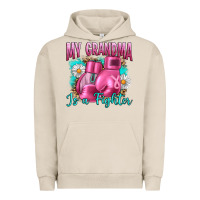 Pigment French Oak Breast Cancer My Grandma Is A Fighter Urban Hoodie - Artiststas
