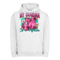 Pigment Lunar Rock Breast Cancer My Grandma Is A Fighter Urban Hoodie - Artiststas