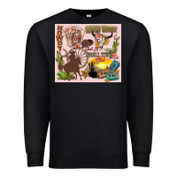 Black wild west western Premium Sweatshirt - Zillion Design Studio