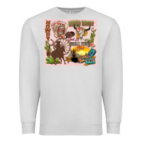 Dove Grey wild west western Premium Sweatshirt - Zillion Design Studio