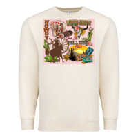 Sandshell wild west western Premium Sweatshirt - Zillion Design Studio