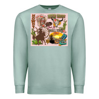 Seafoam wild west western Premium Sweatshirt - Zillion Design Studio