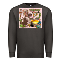 Smoke wild west western Premium Sweatshirt - Zillion Design Studio