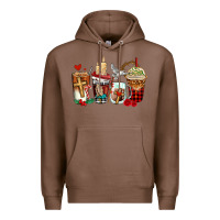 Chestnut religious coffee cups Premium Hoodie - AdoDesignShop