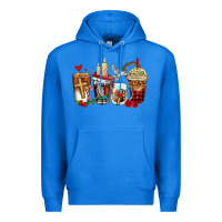 True Royal religious coffee cups Premium Hoodie - AdoDesignShop