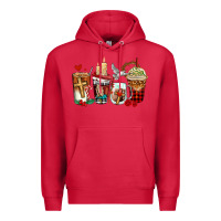 Cardinal religious coffee cups Premium Hoodie - AdoDesignShop