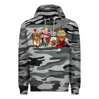 Slate Camo religious coffee cups Premium Hoodie - AdoDesignShop