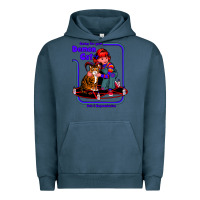 Pigment Midnight Navy Caring For Your Demon Cat Tshirt Urban Hoodie - Bettercallsaul