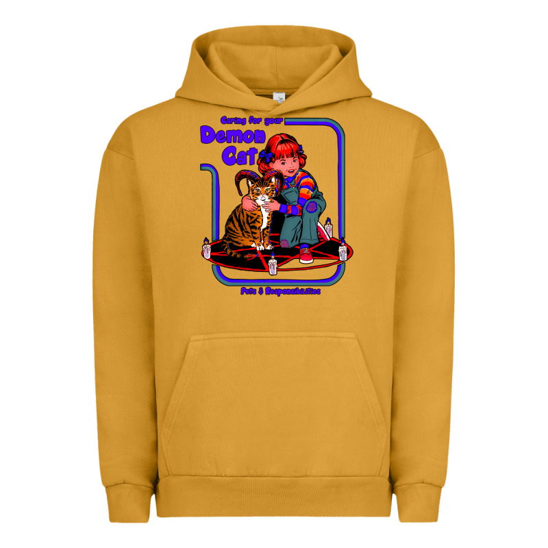 Caring For Your Demon Cat Tshirt Urban Hoodie by Bettercallsaul | Teevron