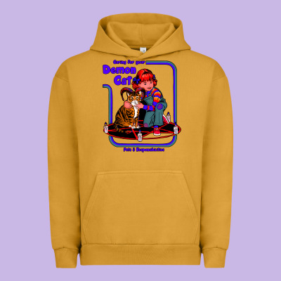 Caring For Your Demon Cat Tshirt Urban Hoodie Designed By Bettercallsaul