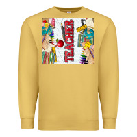 Antique Gold teacher Premium Sweatshirt - Zillion Design Studio
