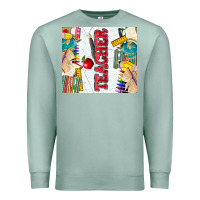 Seafoam teacher Premium Sweatshirt - Zillion Design Studio