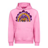 Fuchsia Pink witchy gnome rainbow Urban Hoodie - BundleAndBundleShop
