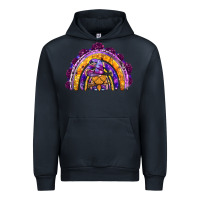 Navy witchy gnome rainbow Urban Hoodie - BundleAndBundleShop